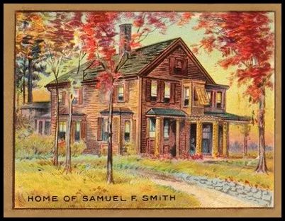 25 Home of Samuel F Smith